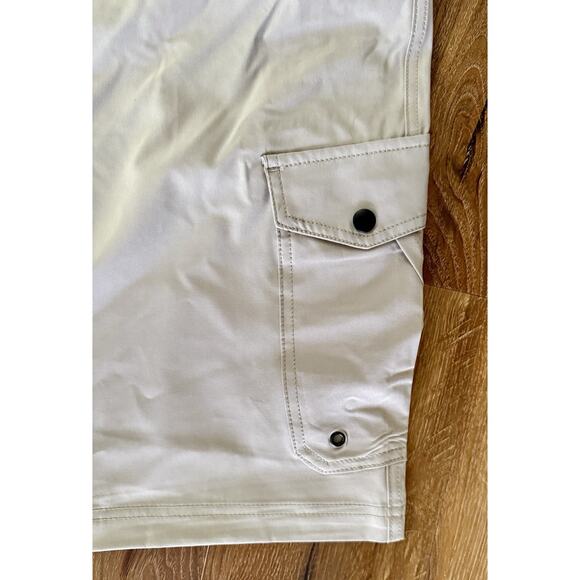 Plugg Men’s Cargo Shorts & Adjustable Belt,7 Pocket Khaki,Size 36 -NWT - Picture 4 of 5
